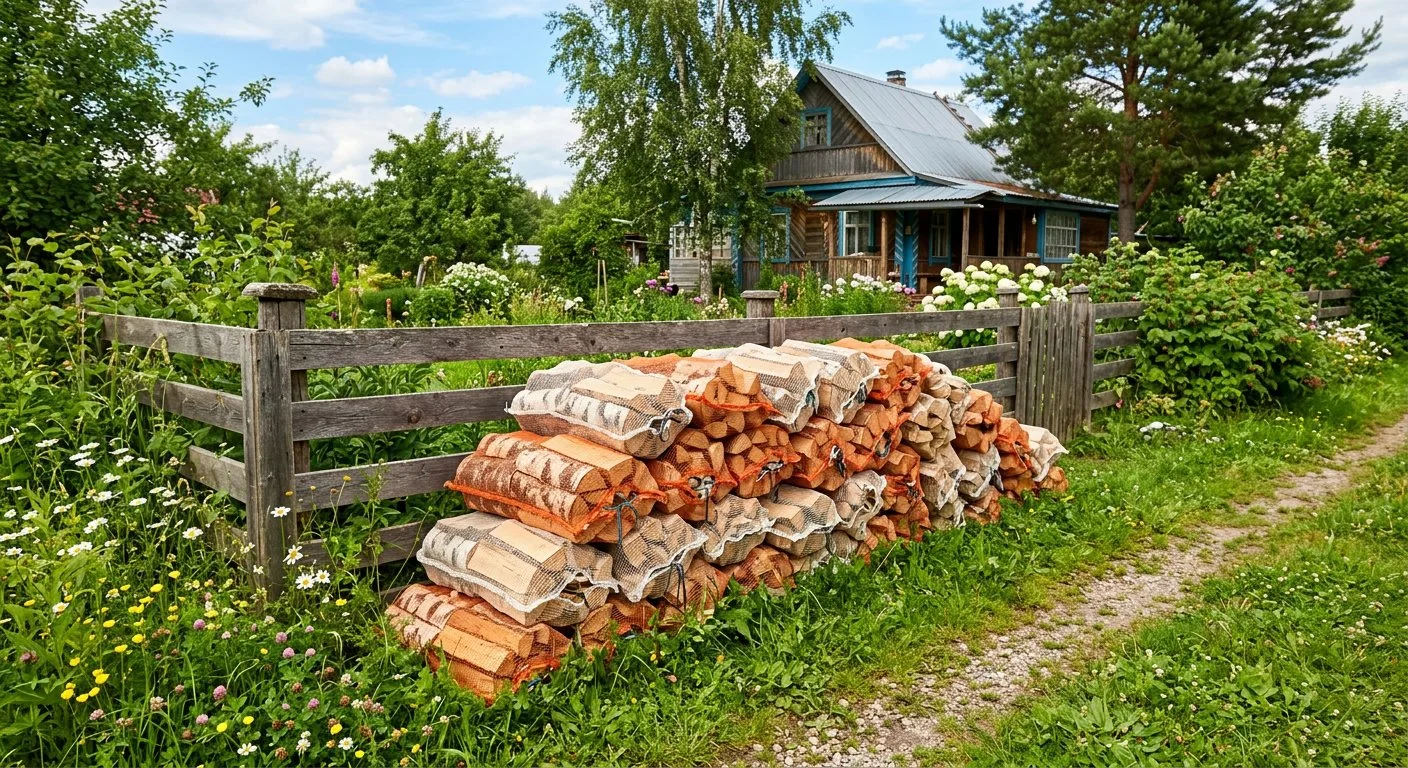 Дрова для дачи в Рязани