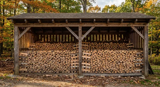 Укладка дров в Рязани, улица Южная, 18